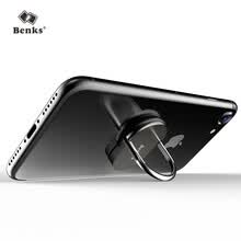 -B&uacute;nkeres (Benks) soporte de tel&eacute;fono m&oacute;vil multifuncional hebilla de anillo de metal soporte giratorio soporte de coche para mijo de Apple Huawei y otros m&oacute;viles negro on JD