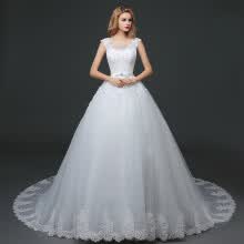 Lace Dress Wedding With Free Shipping Joy Com Wedding Dresses 2017 New Styles Shoulder Tail